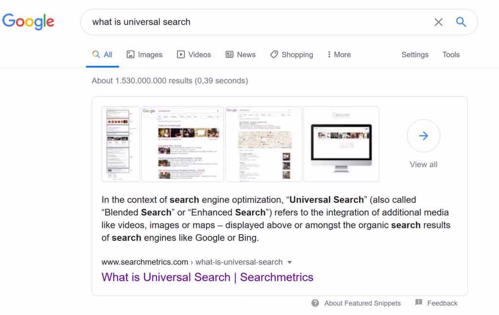 Featured Snippets
